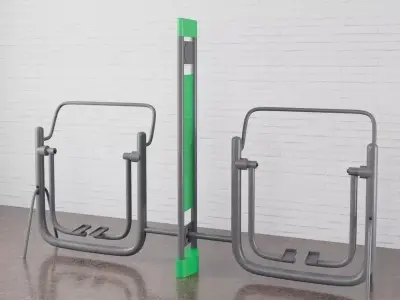 Gym equipment 31 am169 3D model