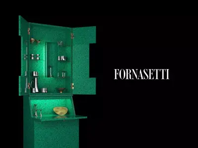 Fornasetti Trumeau Low-poly 3D model