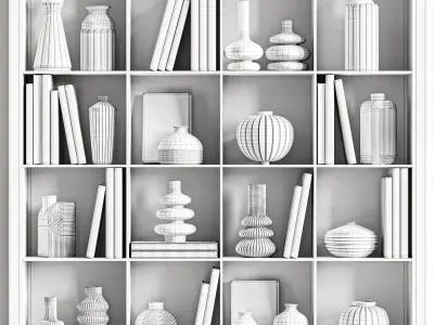 Decorative set07 3D model