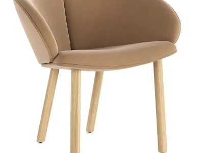Chair Mobboli Peach 3D model