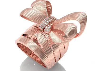 Serelina ring 3D print model