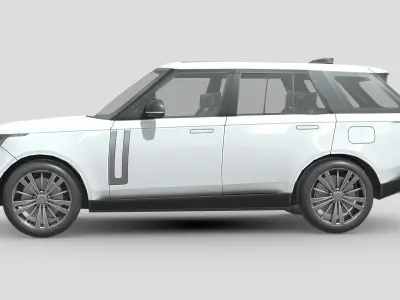 Land Rover Range Rover 2022 Low-poly 3D model purchase