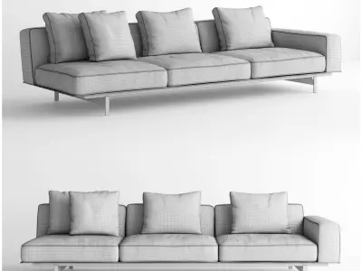 Lema Yard Sofa Unit 14 3D model