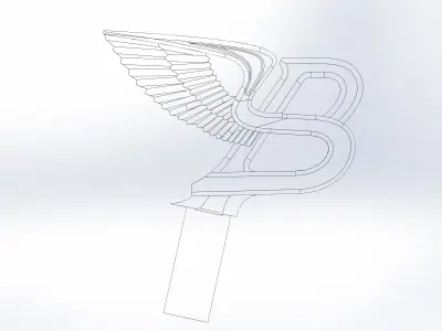 Mascot for scale model without base 3D print model