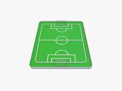 Field Pitch 3D model