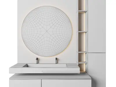 Luxury Bathroom 23 3D model