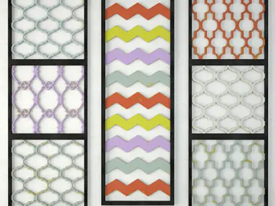 Wall Decor Set 3D model