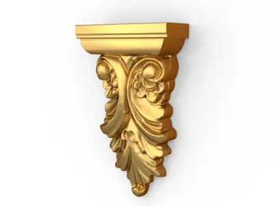 Classic decor ornament 67 3D model