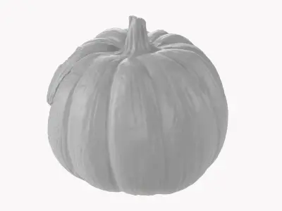 Pumpkin Head 02 3D model