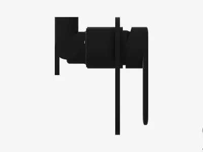 Wall Mixer Tap - Luxury - Chip Low-poly 3D model