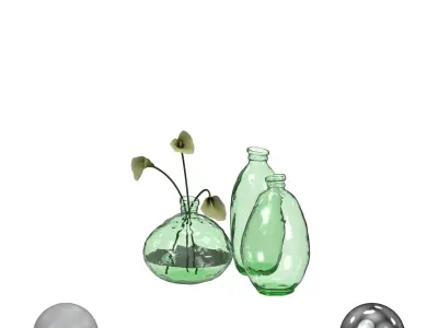 Vases 3D model buy