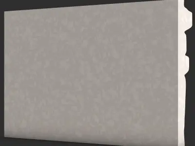 Uncut Fieldstone Wall Low Poly 3D print model