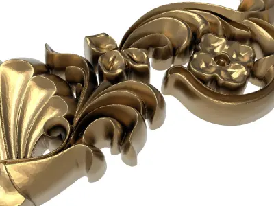  decorative pattern ready for 3D printing 3D model 47