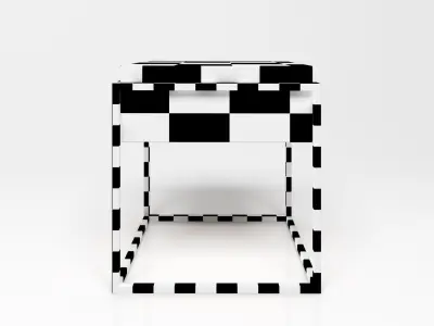 Sidetable Monolit 3D model