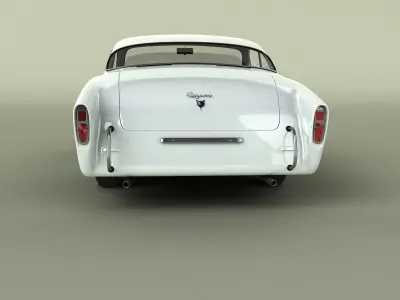 Pegaso Z-102  Coupe by Saoutchik 3D model