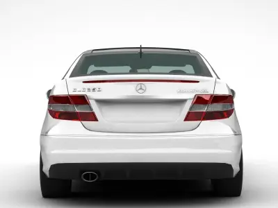 Mercedes Benz CLC Coupe W204 3D model