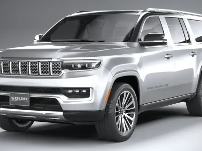 Jeep Grand Wagoneer L 2023 3D model
