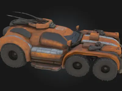 Rugged Explorer  Spirit of Adventure in Every Detail 3D model