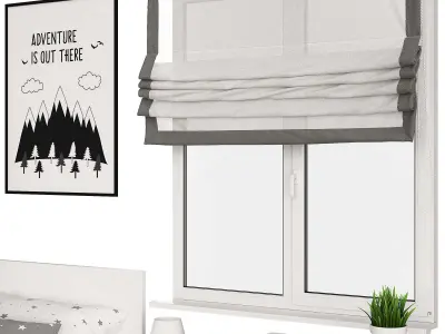 Universal children room 3D model