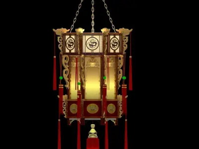 Chinese Palace Lantern 3D model