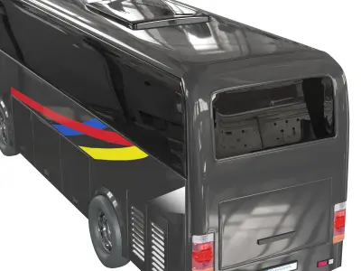 tourist bus 3D model