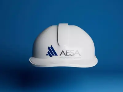 Engineering helmet 3D model