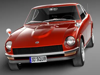 Datsun 240z 1969-1978 3D model