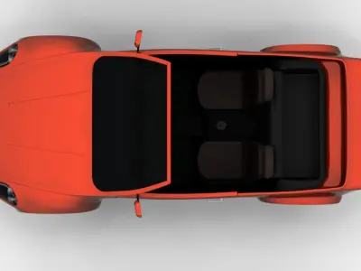 Car Model No 2 Low-poly 3D model