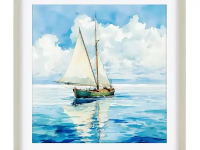 Art494 Low-poly 3D model