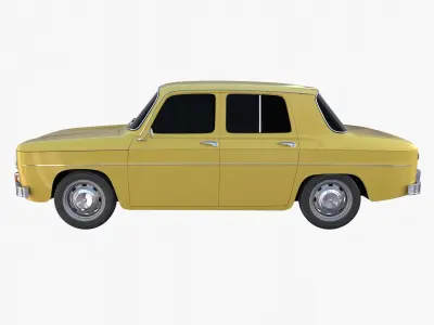 Generic 60s European Car 3D model