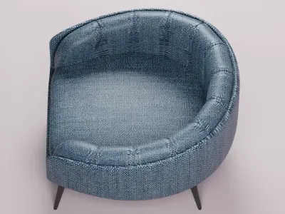 Sofa chair 3D model purchase