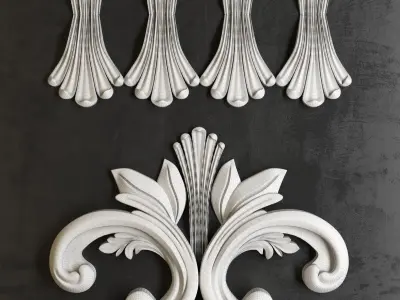 ornament 3D model 10