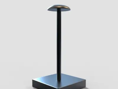 Helmet stands 3D print model