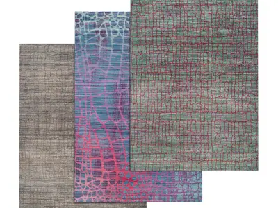 Rug Set 477 3D model
