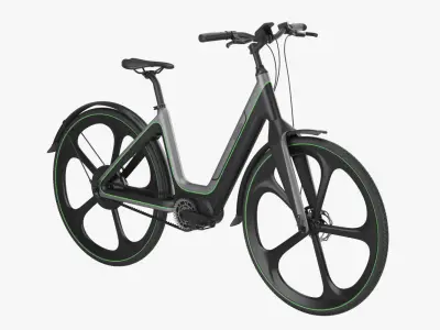Electric bike 6 3D model