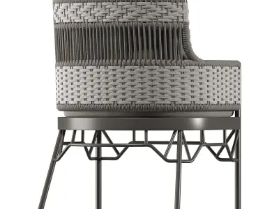 sette garden raven chair 3D model