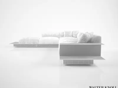 Walter Knoll Yuuto Sofa 3D model