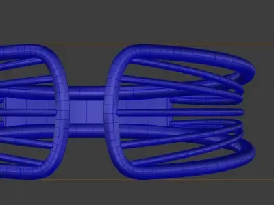 Open Style Cuff Bracelet Gold Silver Platinum Luxury Jewelry 3D print model