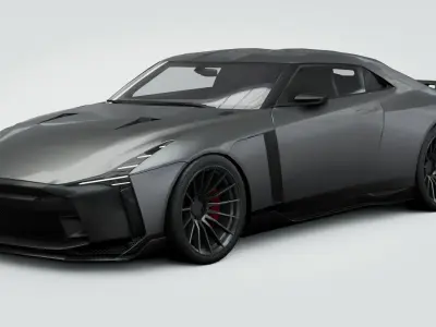 Nissan GT-R50 3D model