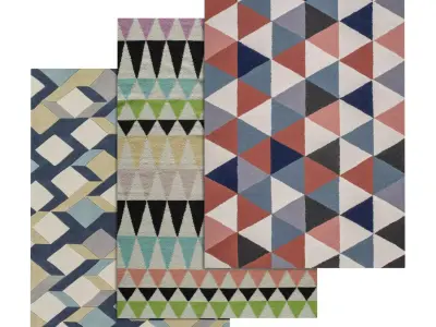 Rug Set 1239 3D model