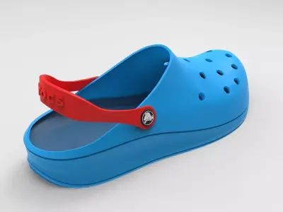 Crocs Shoes 3D model
