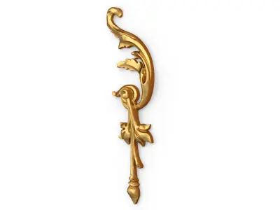 Classic decor ornament carved 30 3D model