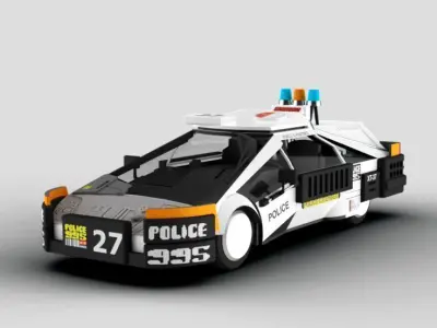 Blade Runner Police Car 3D model