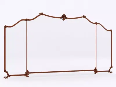 classical big mirror 3D model