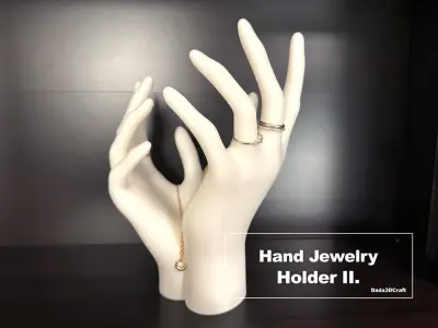 Hand Jewelry Holder II 3D print model