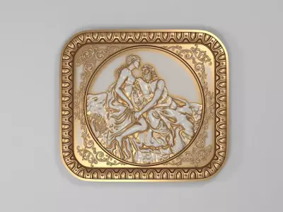 Hera Bas-Relief 3D model