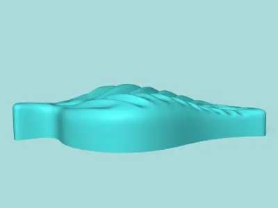 Pepper Leaf - Ficus Silicone Mold Maker - Template 3D print model