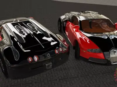 bugatti veyron 3D model