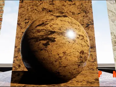 UE4-MaterialsPack-V001 different colored marbles Texture