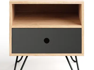 La Redoute Interieurs Bedside Tables Set 6 3D model